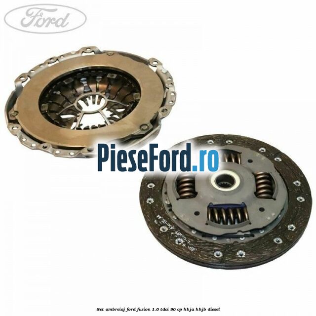 Set ambreiaj Ford Fusion 1.6 TDCi 90 cp HHJA, HHJB diesel