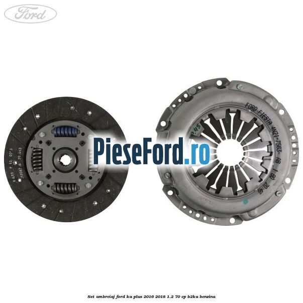 Set ambreiaj Ford Ka plus 2016-2018 1.2 70 cp B2KA benzina