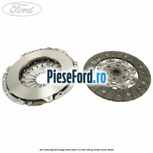Set ambreiaj Ford Kuga 2016-2018 1.5 TDCi 120 cp Set ambreiaj Ford Kuga 2016-2018 1.5 TDCi 120 cp XWMB, XWMC diesel