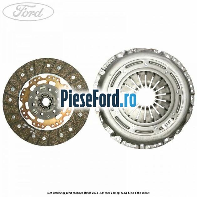Set ambreiaj Ford Mondeo 2008-2014 1.6 TDCi 115 cp
