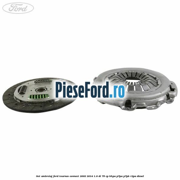Set ambreiaj Ford Tourneo Connect 2002-2014 1.8 Di 75 cp BHPA, P7PA, P7PB, R2PA diesel