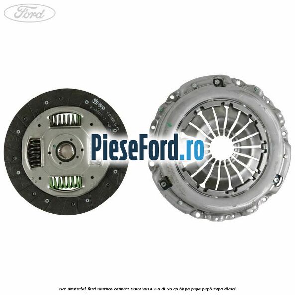 Set ambreiaj Ford Tourneo Connect 2002-2014 1.8 Di 75 cp BHPA, P7PA, P7PB, R2PA diesel