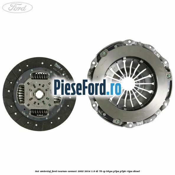 Set ambreiaj Ford Tourneo Connect 2002-2014 1.8 Di 75 cp BHPA, P7PA, P7PB, R2PA diesel