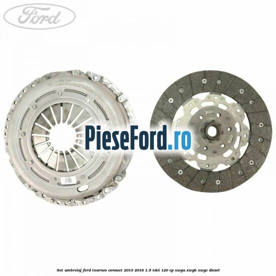 Set ambreiaj Ford Tourneo Connect 2013-2018 1.5 TDCi 120 cp Set ambreiaj Ford Tourneo Connect 2013-2018 1.5 TDCi 120 cp XWGA, XWGB, XWGC diesel