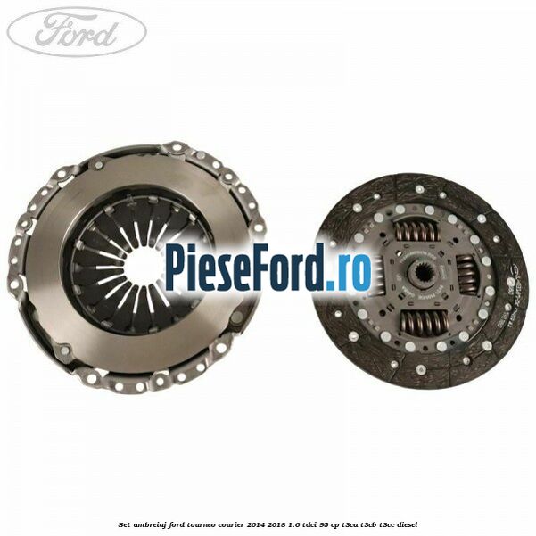 Set ambreiaj Ford Tourneo Courier 2014-2018 1.6 TDCi 95 cp T3CA, T3CB, T3CC diesel