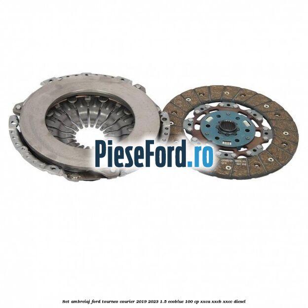 Set ambreiaj Ford Tourneo Courier 2019-2023 1.5 EcoBlue 100 cp XXCA, XXCB, XXCC diesel