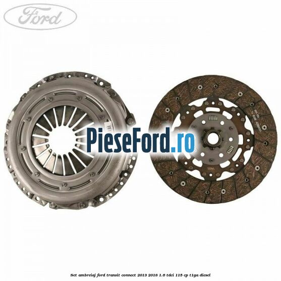 Set ambreiaj Ford Transit Connect 2013-2018 1.6 TDCi 115 cp T1GA diesel