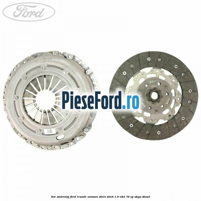 Set ambreiaj Ford Transit Connect 2013-2018 1.6 TDCi 75 cp UBGA diesel