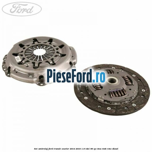 Set ambreiaj Ford Transit Courier 2014-2018 1.6 TDCi 95 cp T3CA, T3CB, T3CC diesel