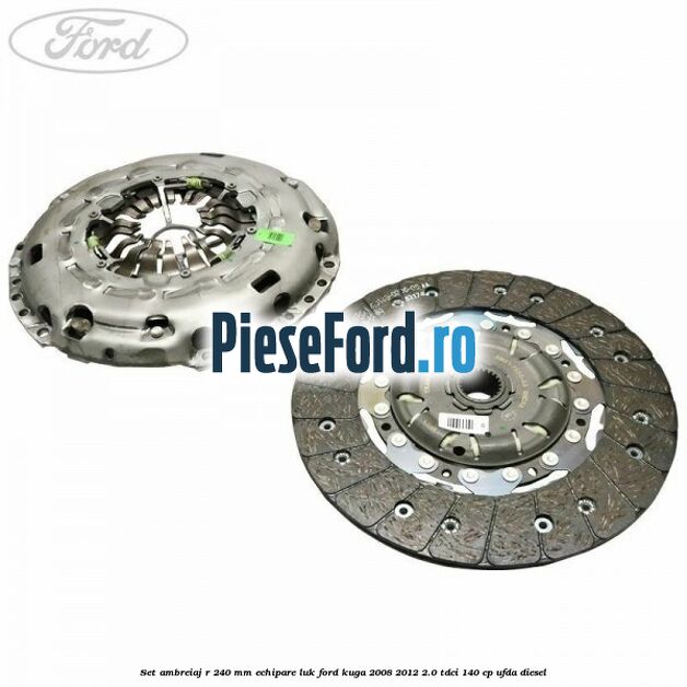Set ambreiaj R 240 mm echipare LUK Ford Kuga 2008-2012 2.0 TDCI 140 cp UFDA diesel