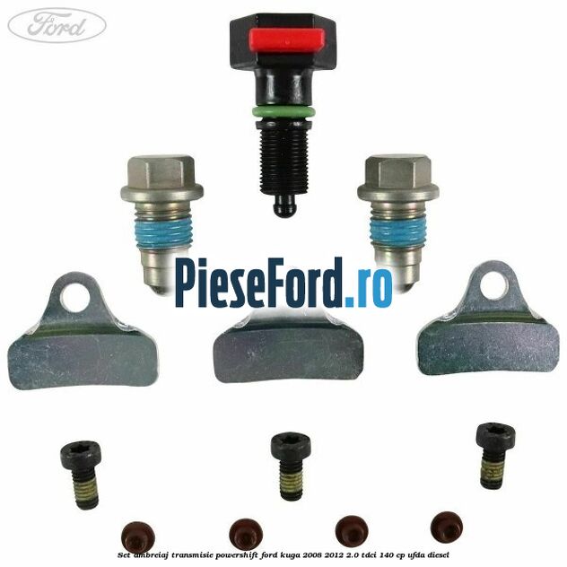 Set ambreiaj transmisie Powershift Ford Kuga 2008-2012 2.0 TDCI 140 cp UFDA diesel