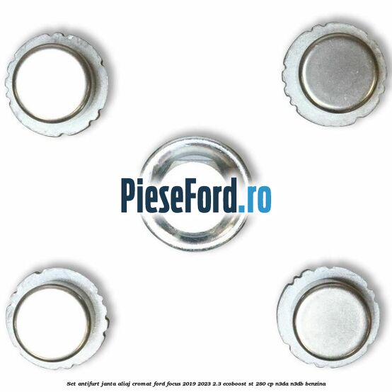 Set antifurt janta aliaj cromat Ford Focus 2019-2023 2.3 EcoBoost ST 280 cp Set antifurt janta aliaj cromat Ford Focus 2019-2023 2.3 EcoBoost ST 280 cp N3DA, N3DB benzina