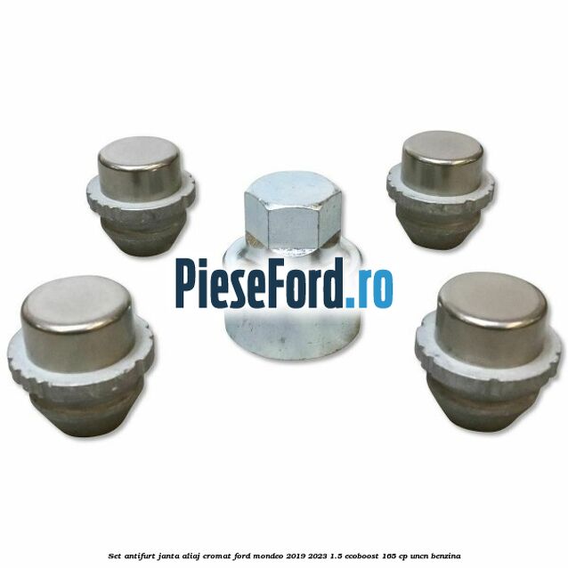 Set antifurt janta aliaj cromat Ford Mondeo 2019-2023 1.5 EcoBoost 165 cp Set antifurt janta aliaj cromat Ford Mondeo 2019-2023 1.5 EcoBoost 165 cp UNCN benzina