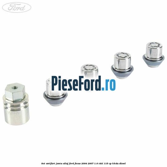 Set antifurt janta aliaj Ford Focus 2004-2007 1.8 TDCi 115 cp Set antifurt janta aliaj Ford Focus 2004-2007 1.8 TDCi 115 cp KKDA diesel