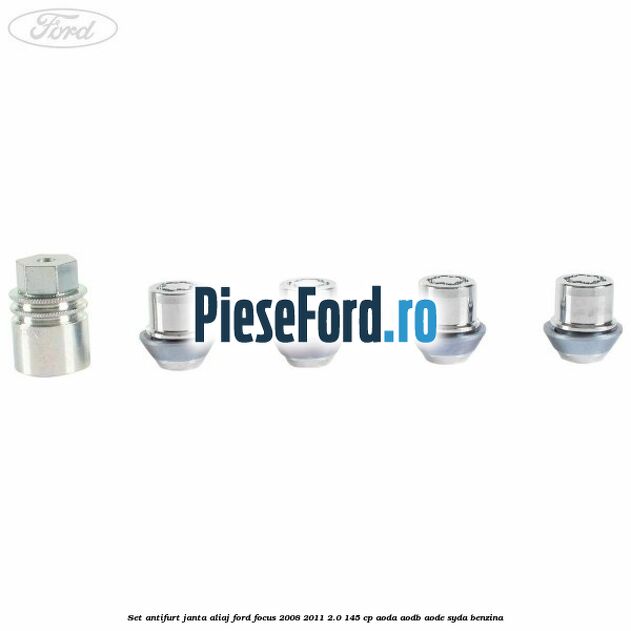 Set antifurt janta aliaj Ford Focus 2008-2011 2.0 145 cp Set antifurt janta aliaj Ford Focus 2008-2011 2.0 145 cp AODA, AODB, AODE, SYDA benzina