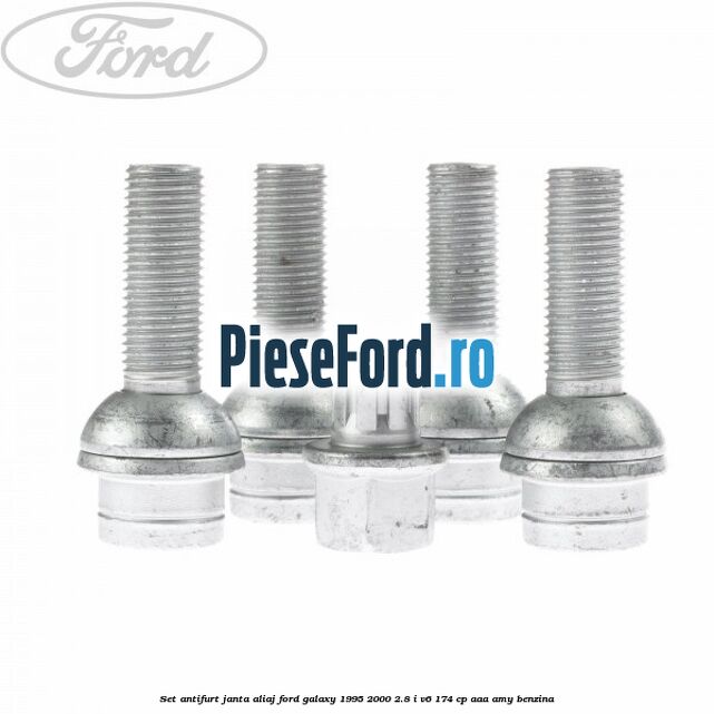 Set antifurt janta aliaj Ford Galaxy 1995-2000 2.8 i V6 174 cp AAA, AMY benzina