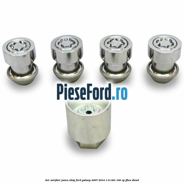 Set antifurt janta aliaj Ford Galaxy 2007-2014 1.8 TDCi 100 cp FFWA diesel