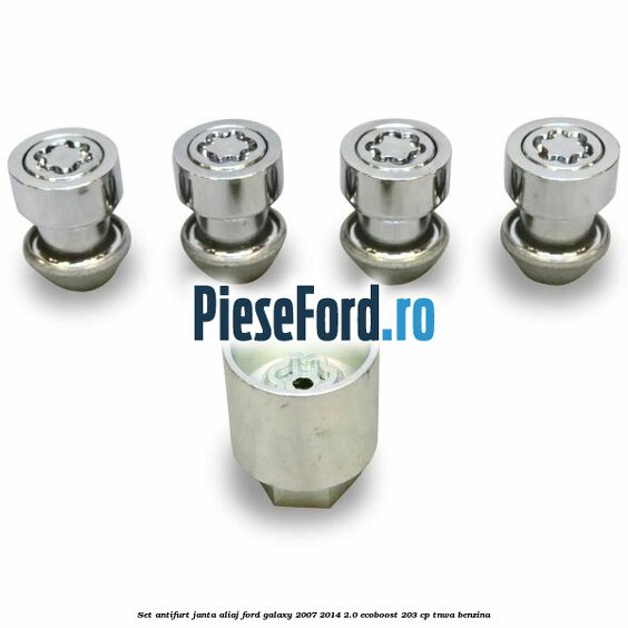 Set antifurt janta aliaj Ford Galaxy 2007-2014 2.0 EcoBoost 203 cp TNWA benzina