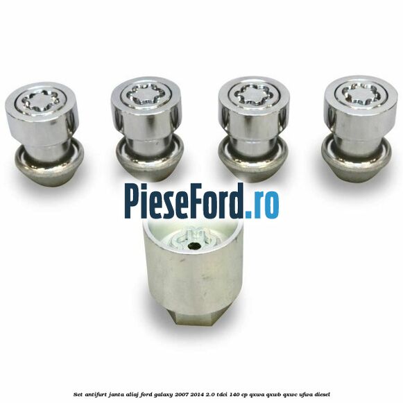 Set antifurt janta aliaj Ford Galaxy 2007-2014 2.0 TDCi 140 cp QXWA, QXWB, QXWC, UFWA diesel