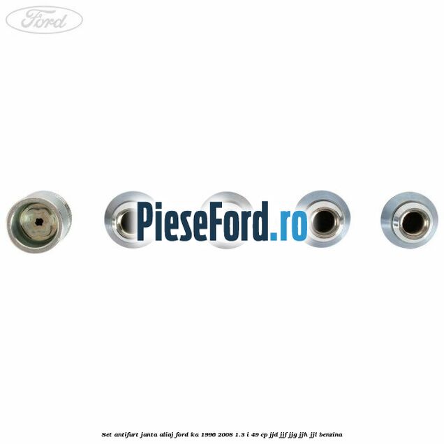 Set antifurt janta aliaj Ford Ka 1996-2008 1.3 i 49 cp JJD, JJF, JJG, JJH, JJL benzina