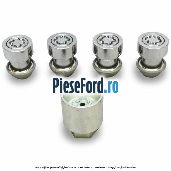 Set antifurt janta aliaj Ford S-Max 2007-2014 1.6 EcoBoost 160 cp JTWA, JTWB benzina
