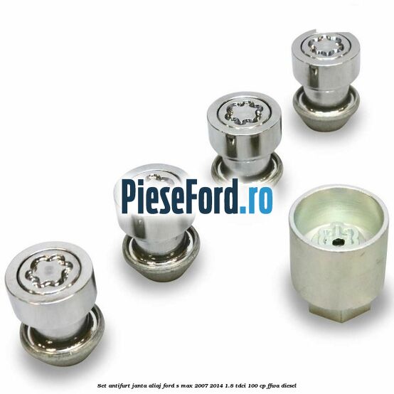 Set antifurt janta aliaj Ford S-Max 2007-2014 1.8 TDCi 100 cp FFWA diesel