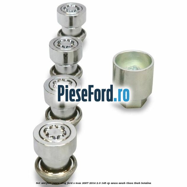 Set antifurt janta aliaj Ford S-Max 2007-2014 2.0 145 cp AOWA, AOWB, TBWA, TBWB benzina