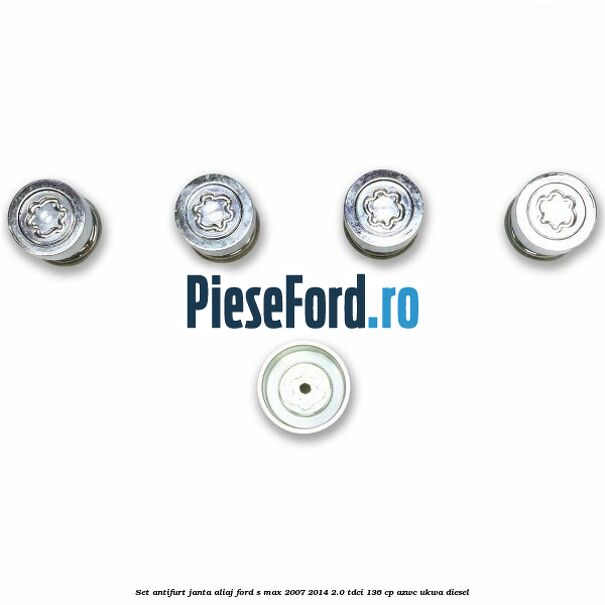 Set antifurt janta aliaj Ford S-Max 2007-2014 2.0 TDCi 136 cp AZWC, UKWA diesel