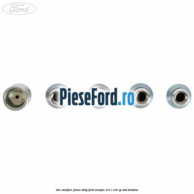 Set antifurt janta aliaj Ford Scorpio 2.0 i 115 cp NSD benzina