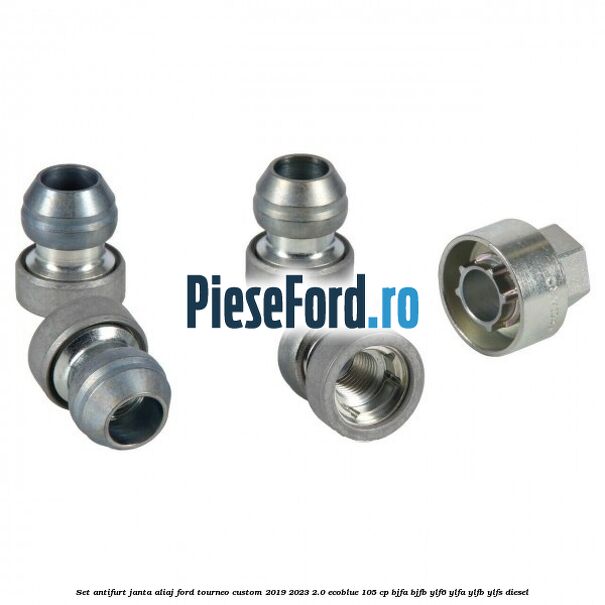 Set antifurt janta aliaj Ford Tourneo Custom 2019-2023 2.0 EcoBlue 105 cp Set antifurt janta aliaj Ford Tourneo Custom 2019-2023 2.0 EcoBlue 105 cp BJFA, BJFB, YLF6, YLFA, YLFB, YLFS diesel