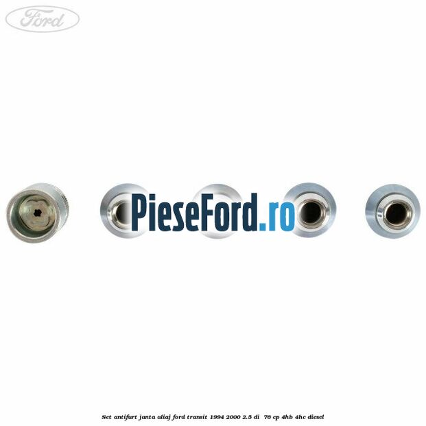 Set antifurt janta aliaj Ford Transit 1994-2000 2.5 DI  76 cp 4HB, 4HC diesel