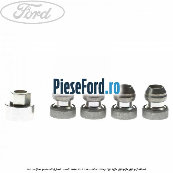 Set antifurt janta aliaj Ford Transit 2014-2018 2.0 EcoBlue 105 cp BJFA, BJFB, YLF6, YLFA, YLFB, YLFS diesel