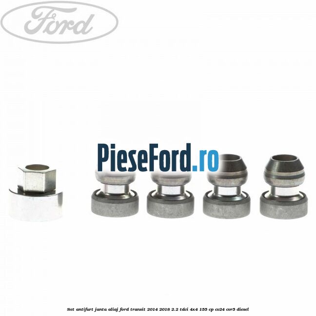 Set antifurt janta aliaj Ford Transit 2014-2018 2.2 TDCi 4x4 155 cp CV24, CVR5 diesel