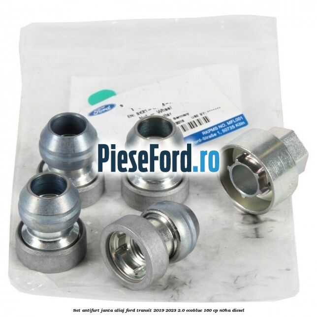 Set antifurt janta aliaj Ford Transit 2019-2023 2.0 EcoBlue 160 cp N0HA diesel