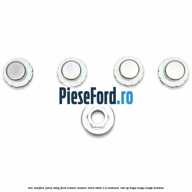 Set antifurt janta aliaj Ford Transit Connect 2019-2023 1.0 EcoBoost 100 cp B3GA, M2GA, M2GB benzina