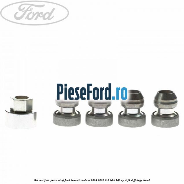 Set antifurt janta aliaj Ford Transit Custom 2014-2018 2.2 TDCi 100 cp DRF4, DRFF, DRFG diesel