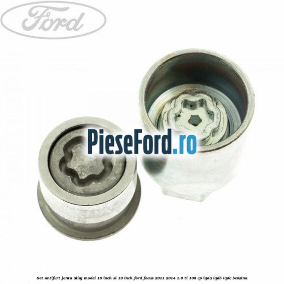Set antifurt janta aliaj model 18 inch si 19 inch Ford Focus 2011-2014 1.6 Ti 105 cp IQDA, IQDB, IQDC benzina