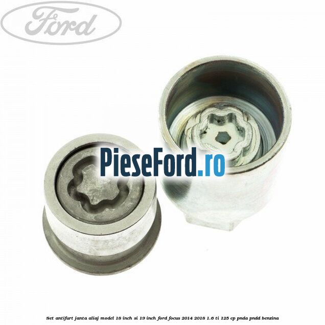 Set antifurt janta aliaj model 18 inch si 19 inch Ford Focus 2014-2018 1.6 Ti 125 cp PNDA, PNDD benzina