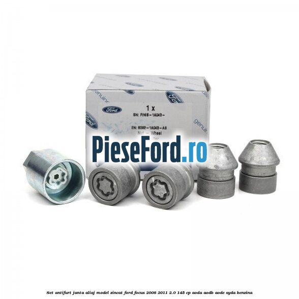 Set antifurt janta aliaj model zincat Ford Focus 2008-2011 2.0 145 cp AODA, AODB, AODE, SYDA benzina
