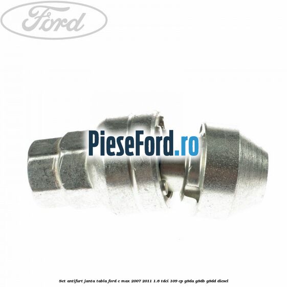Set antifurt janta tabla Ford C-Max 2007-2011 1.6 TDCi 109 cp G8DA, G8DB, G8DD diesel