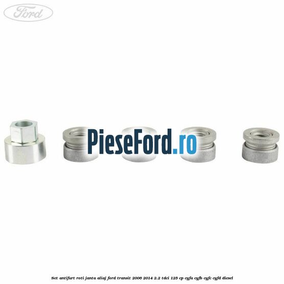 Set antifurt roti janta aliaj Ford Transit 2006-2014 2.2 TDCi 125 cp CYFA, CYFB, CYFC, CYFD diesel