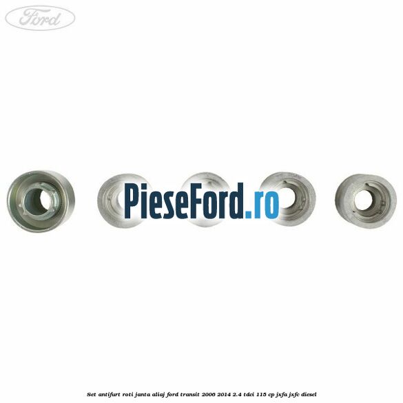 Set antifurt roti janta aliaj Ford Transit 2006-2014 2.4 TDCi 115 cp JXFA, JXFC diesel