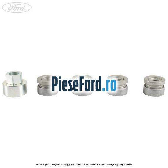 Set antifurt roti janta aliaj Ford Transit 2006-2014 3.2 TDCi 200 cp SAFA, SAFB diesel