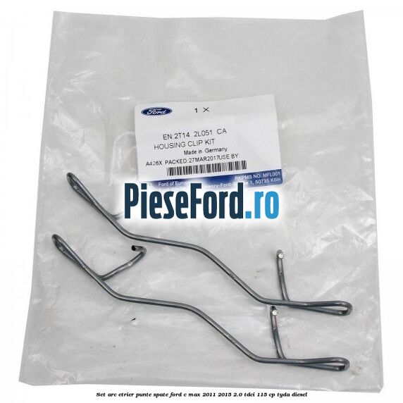 Set arc etrier punte spate Ford C-Max 2011-2015 2.0 TDCi 115 cp