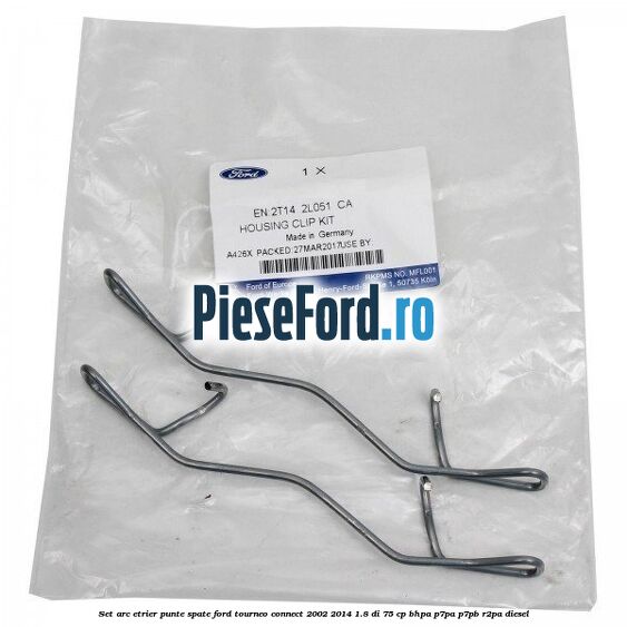 Set arc etrier punte spate Ford Tourneo Connect 2002-2014 1.8 Di 75 cp