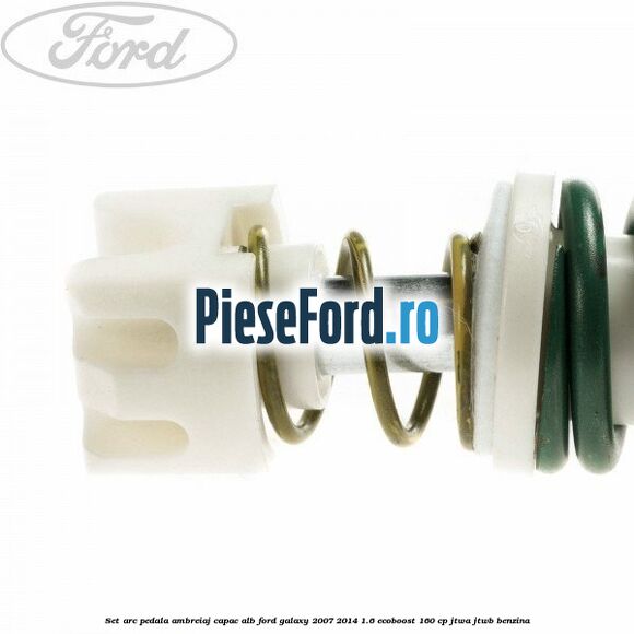 Set arc pedala ambreiaj capac alb Ford Galaxy 2007-2014 1.6 EcoBoost 160 cp JTWA, JTWB benzina