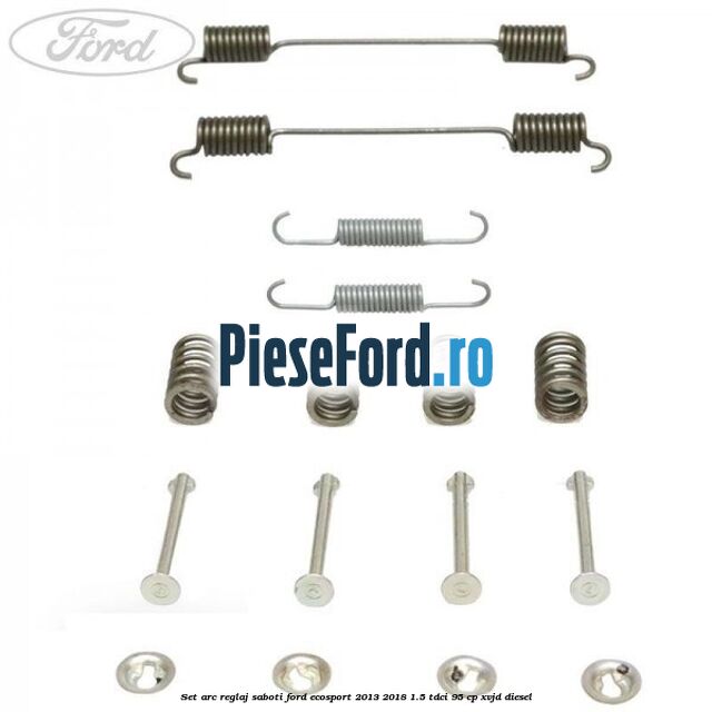Set arc reglaj saboti Ford EcoSport 2013-2018 1.5 TDCi 95 cp XVJD diesel