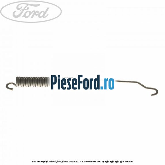 Set arc reglaj saboti Ford Fiesta 2013-2017 1.0 EcoBoost 100 cp SFJA, SFJB, SFJC, SFJD benzina