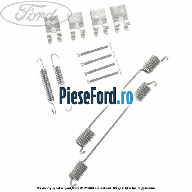 Set arc reglaj saboti Ford Fiesta 2017-2023 1.0 EcoBoost 124 cp M1JL, M1JM, M1JP benzina