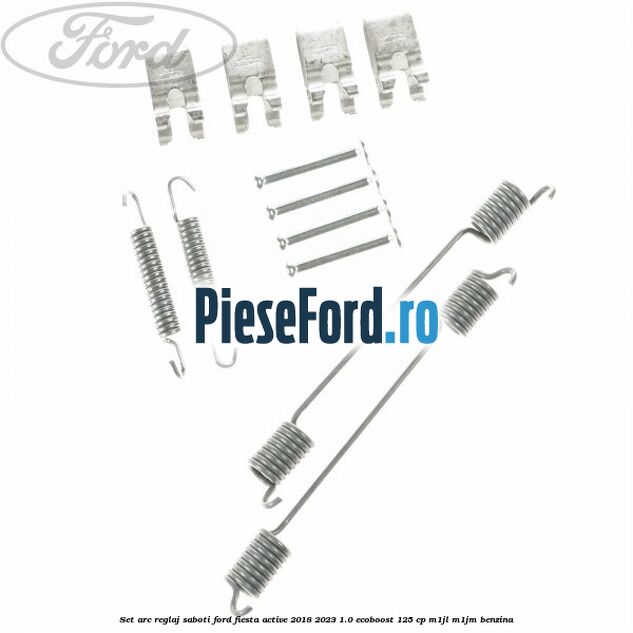 Set arc reglaj saboti Ford Fiesta Active 2018-2023 1.0 EcoBoost 125 cp M1JL, M1JM benzina